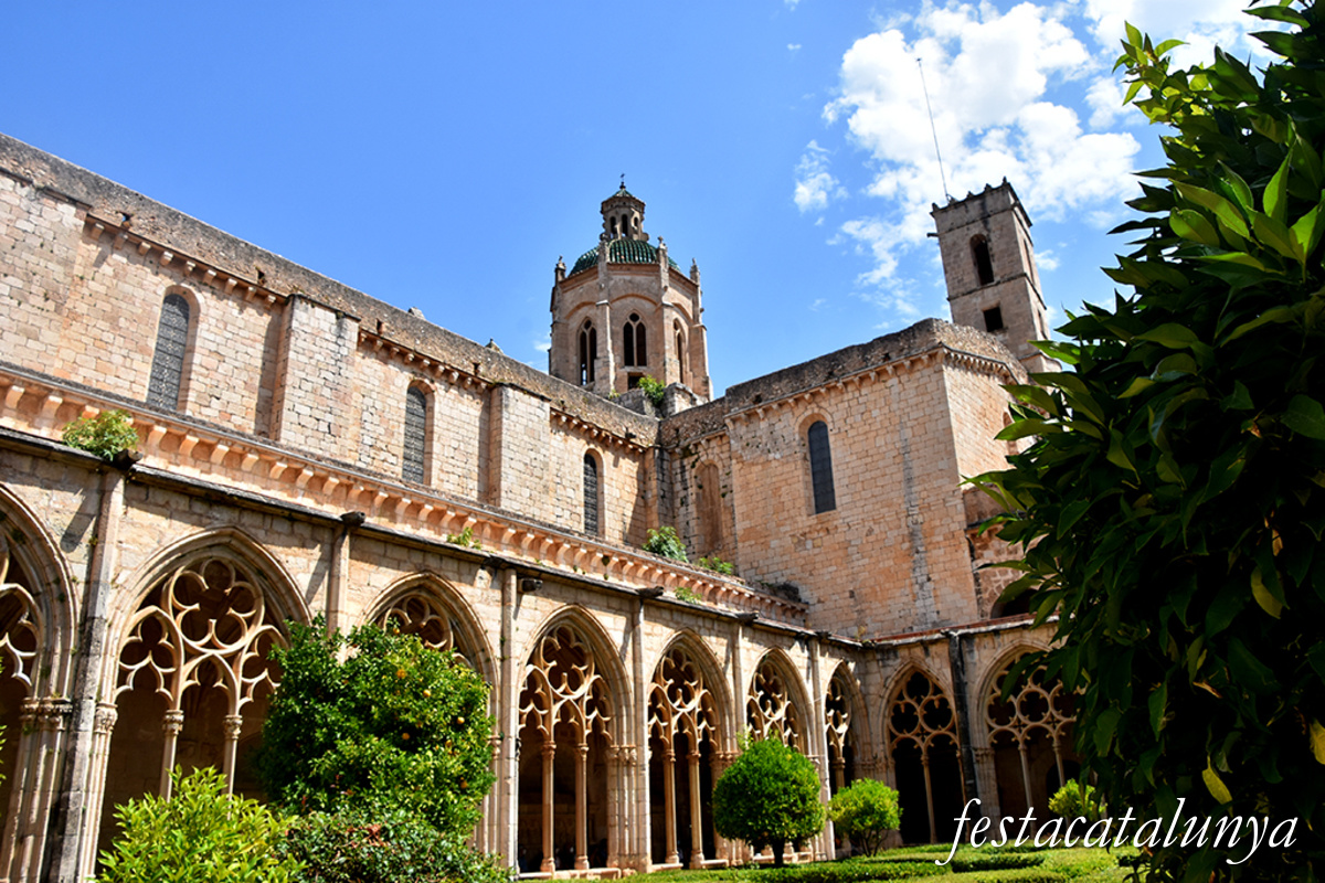 Aiguamúrcia - Claustre Major del monestir de Santes Creus 