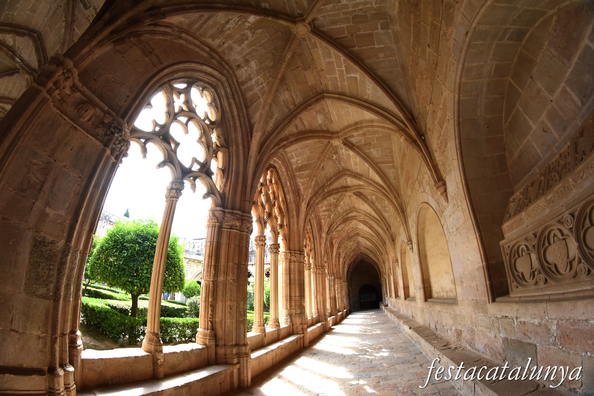 Aiguamúrcia - Claustre Major del monestir de Santes Creus