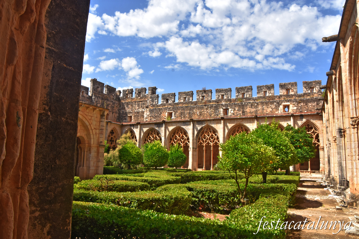 Aiguamúrcia - Claustre Major del monestir de Santes Creus