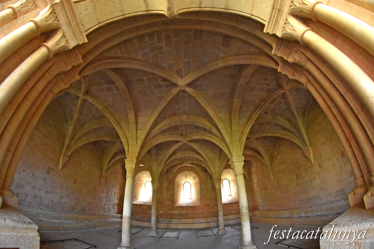 Aiguamúrcia - Sala Capitular del monestir de Santes Creus 