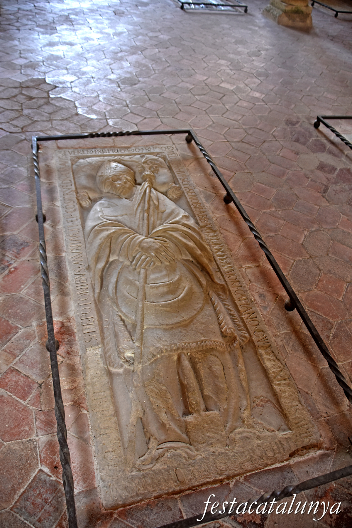 Aiguamúrcia - Sala Capitular del monestir de Santes Creus - L'abat Pedro de Mendoza