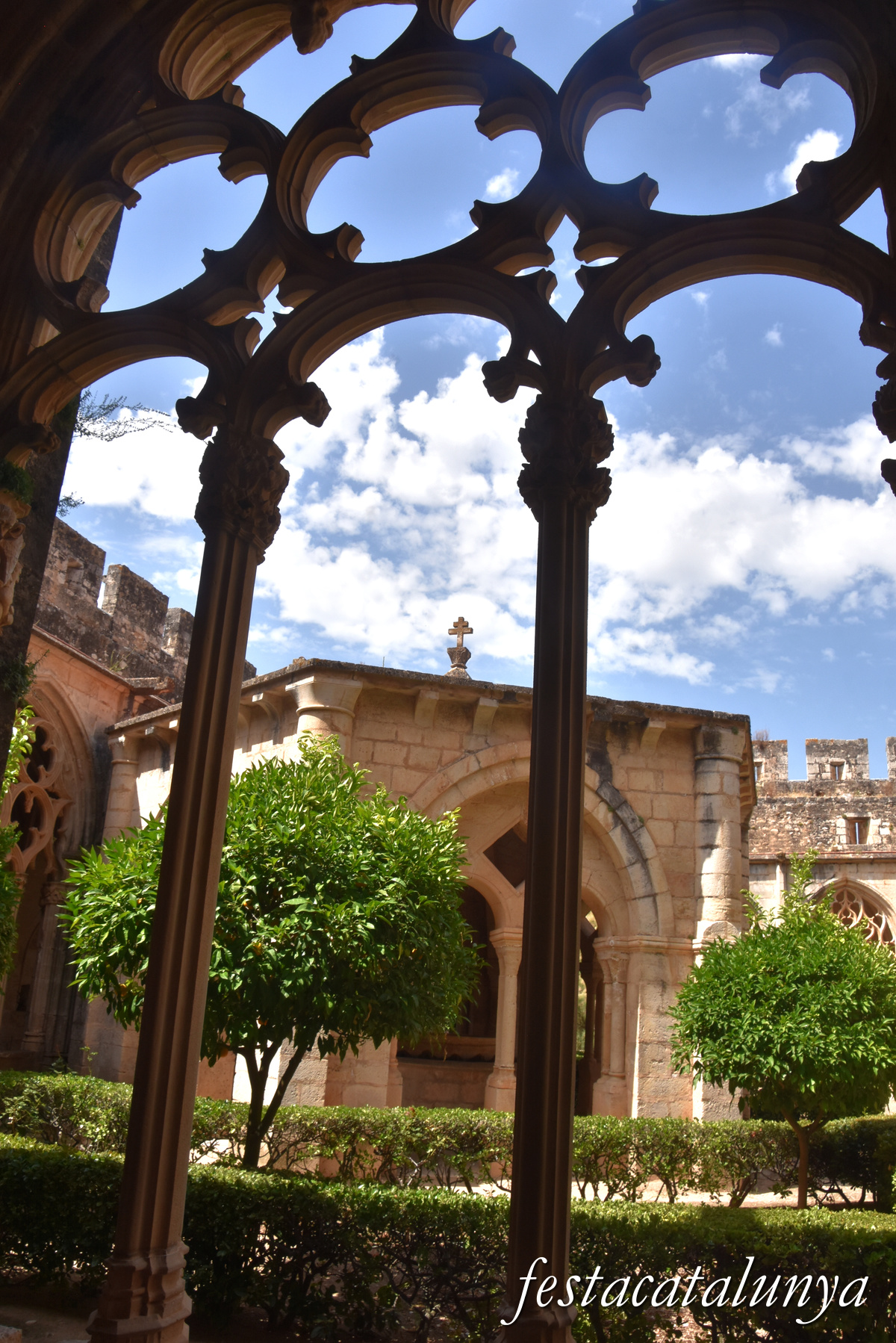 Aiguamúrcia -Templet del lavatori del claustre del monestir de Santes Creus 