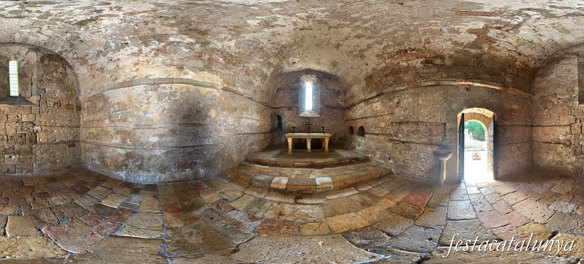 Aiguamúrcia - Capella de la Trinitat del monestir de Santes Creus 