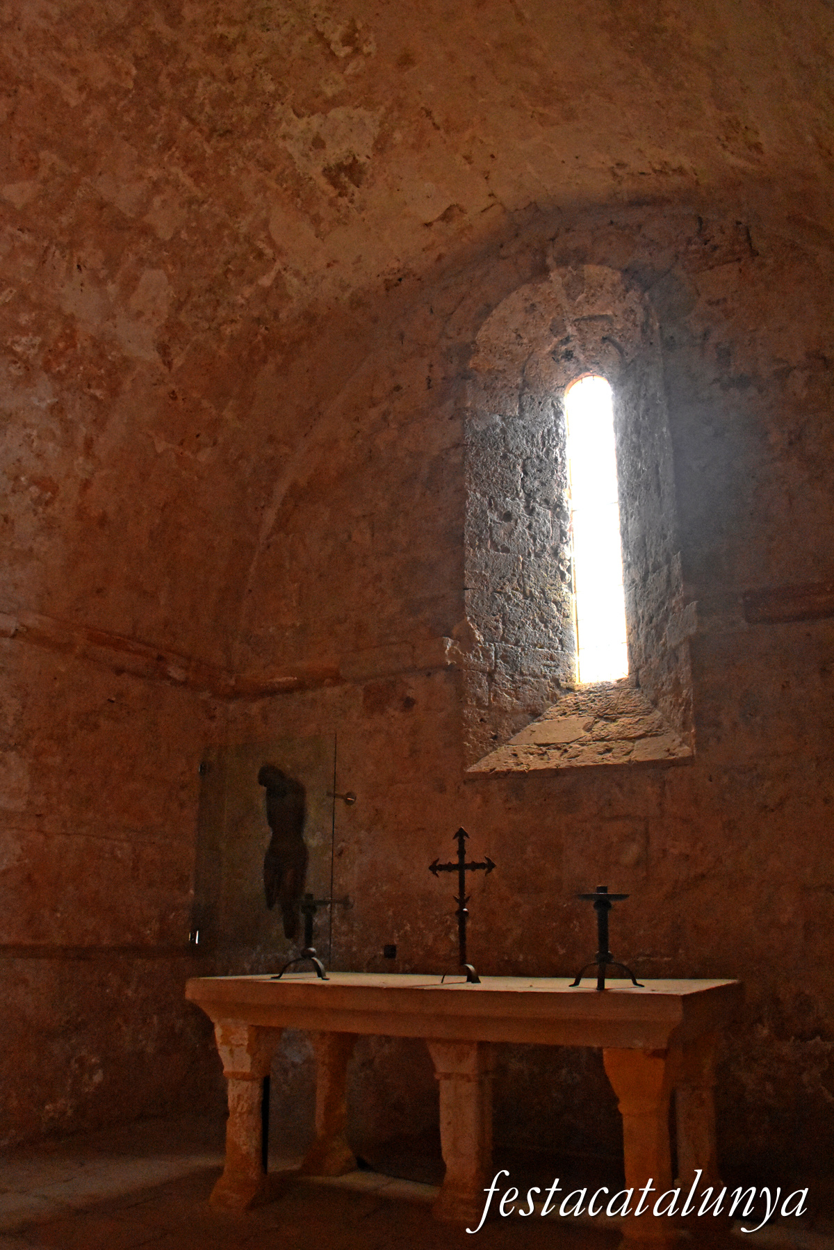 Aiguamúrcia - Capella de la Trinitat del monestir de Santes Creus 