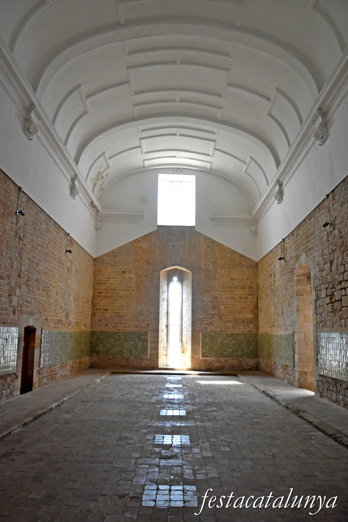 Aiguamúrcia - Refetor del monestir de Santes Creus 