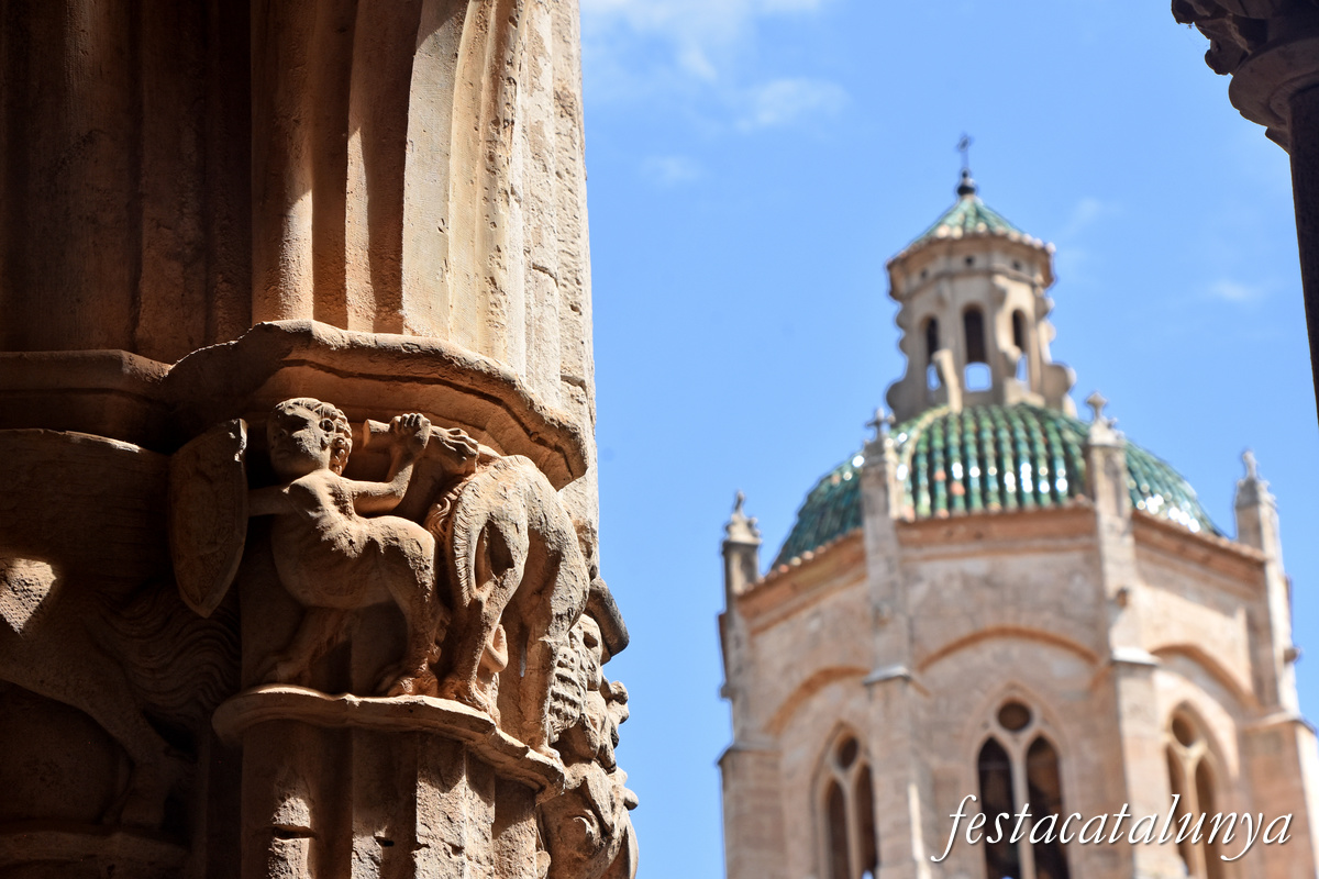 Aiguamúrcia - Església del monestir de Santes Creus - Cimbori 