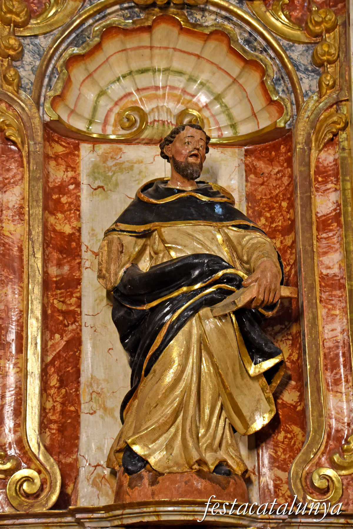Aiguamúrcia - Església del monestir de Santes Creus - Retaule de la Puríssima 