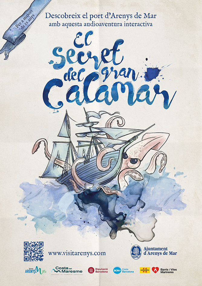 Arenys de Mar - Audioaventura interactiva: El Secret del Gran Calamar 