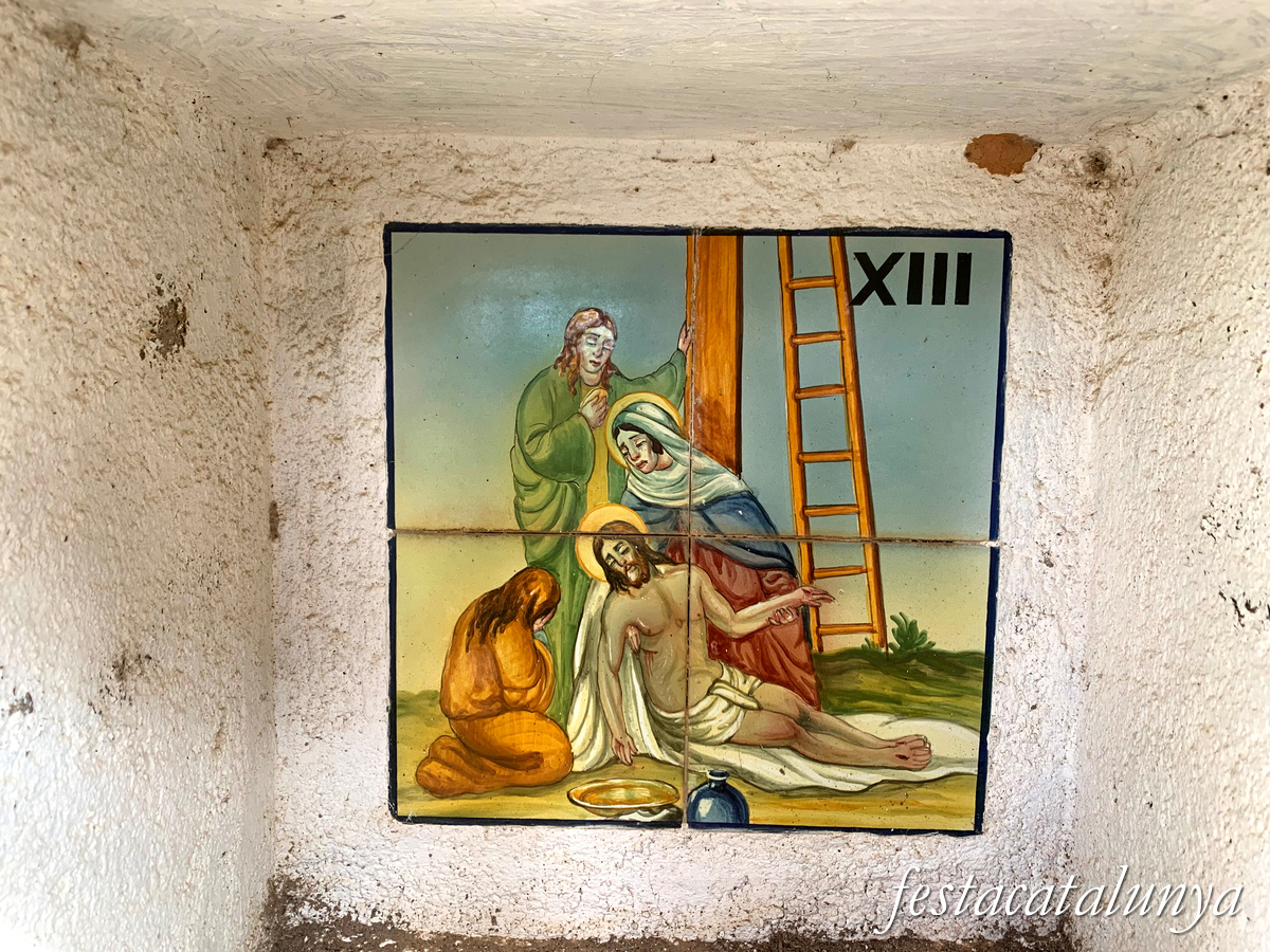 Sarral - Ermita de sant Cosme i sant Damià, els Sants Metges - Via Crucis