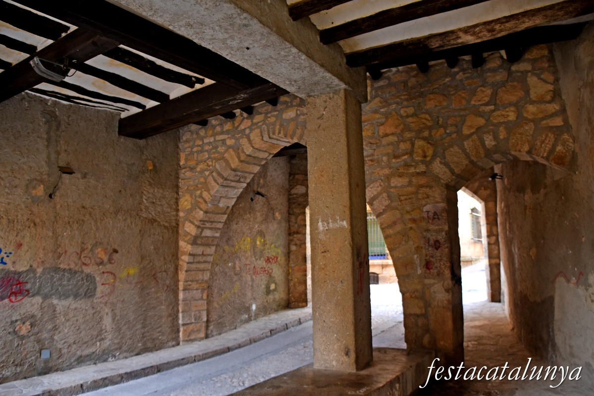 Sarral - Portal de Santa Llúcia i Carrer Nou 