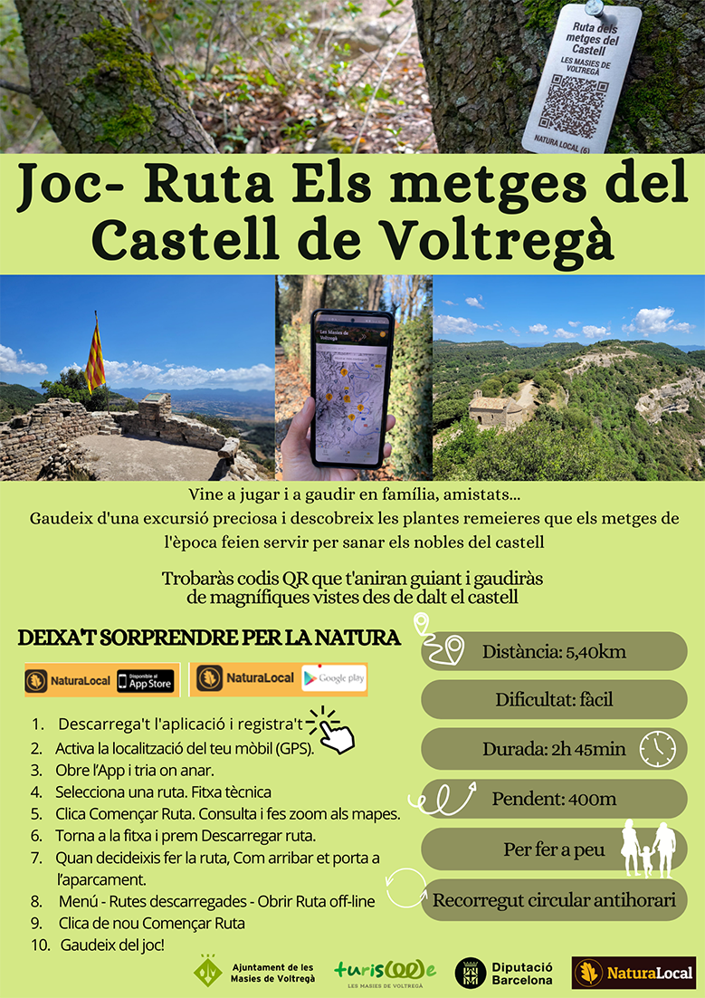 Les Masies de Voltregà - Joc-Ruta Els metges del Castell de Voltregà 