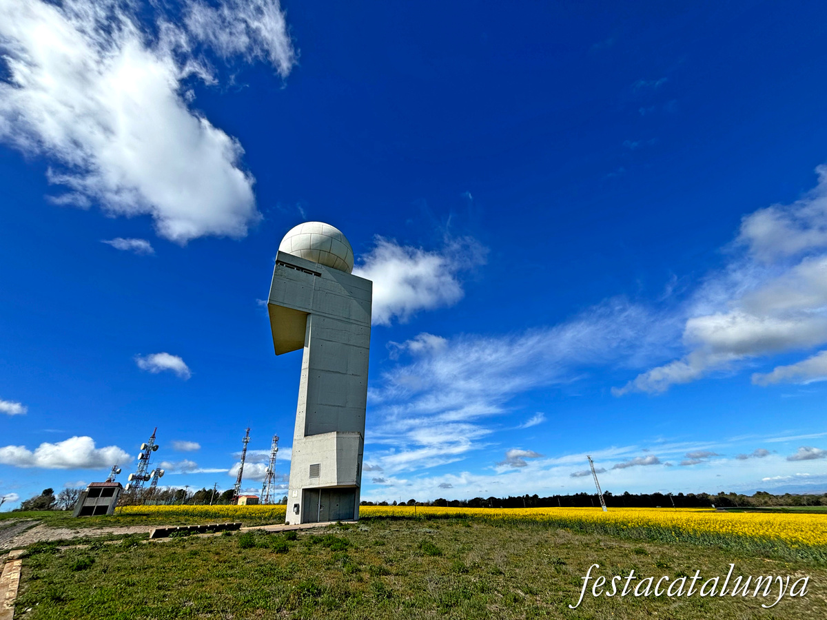 Montmaneu - Radar meteorològic de la Panadella