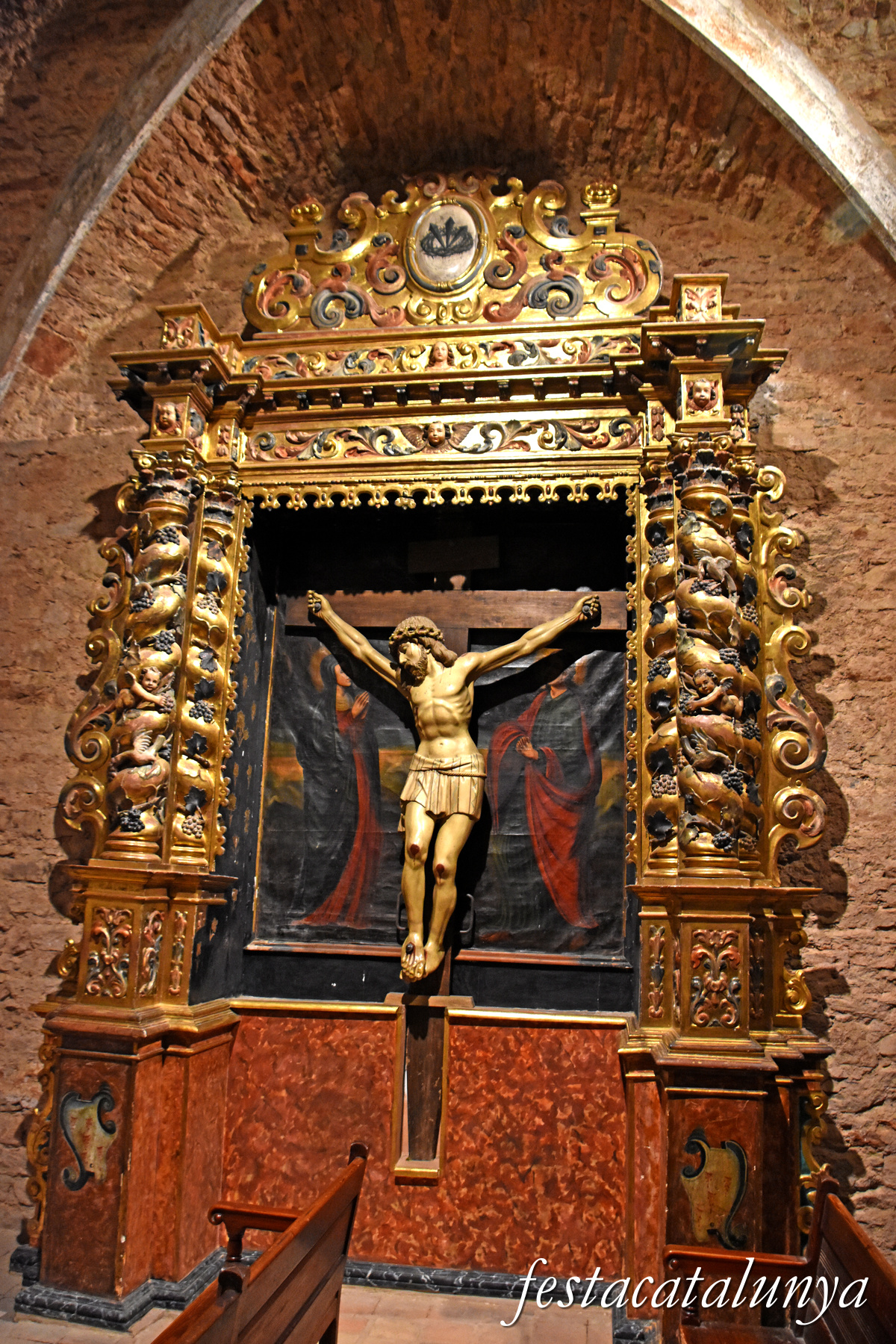 Sant Julià de Vilatorta - Retaule del Sant Crist de Santa Maria de Vilalleons 