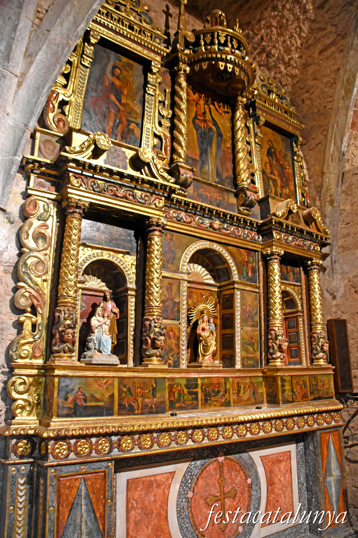 Sant Julià de Vilatorta - Retaule del Roser de Santa Maria de Vilalleons 