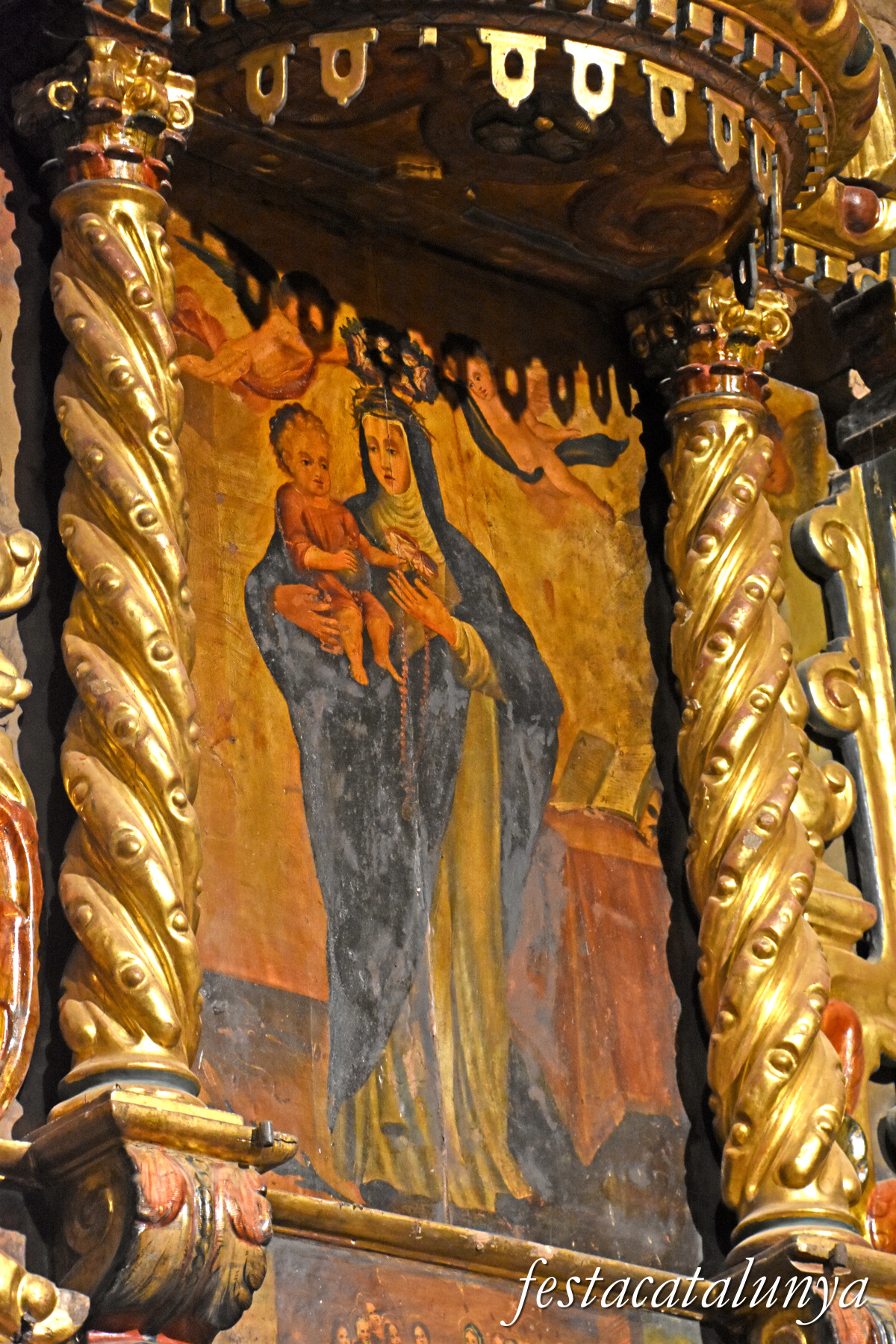 Sant Julià de Vilatorta - Retaule del Roser de Santa Maria de Vilalleons 