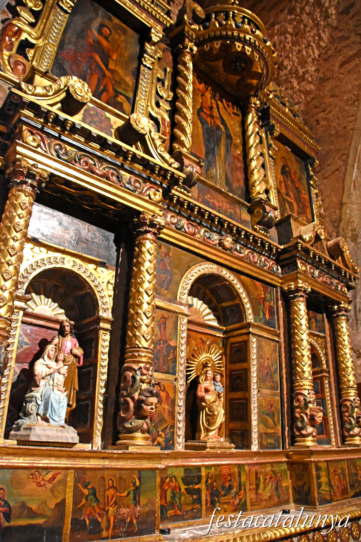 Sant Julià de Vilatorta - Retaule del Roser de Santa Maria de Vilalleons 