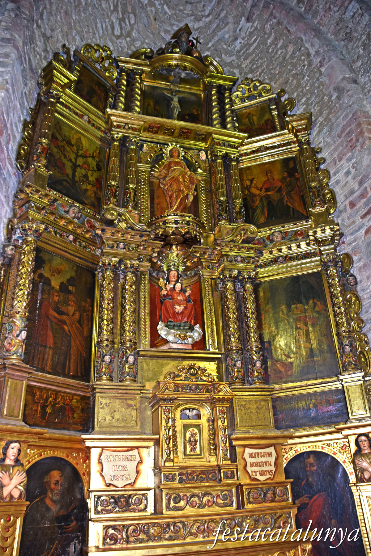 Sant Julià de Vilatorta - Retaule Major de Santa Maria de Vilalleons
