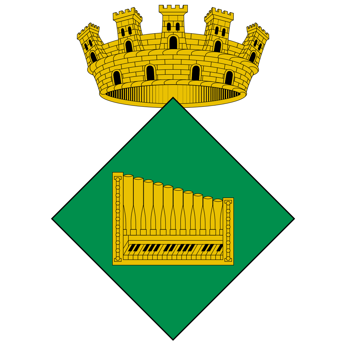 Organyà - escut