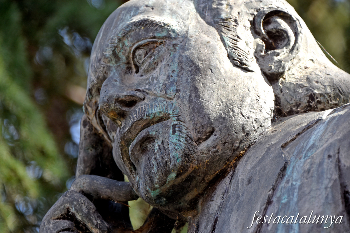 Monument a Joan Abelló a Mollet del Vallès
