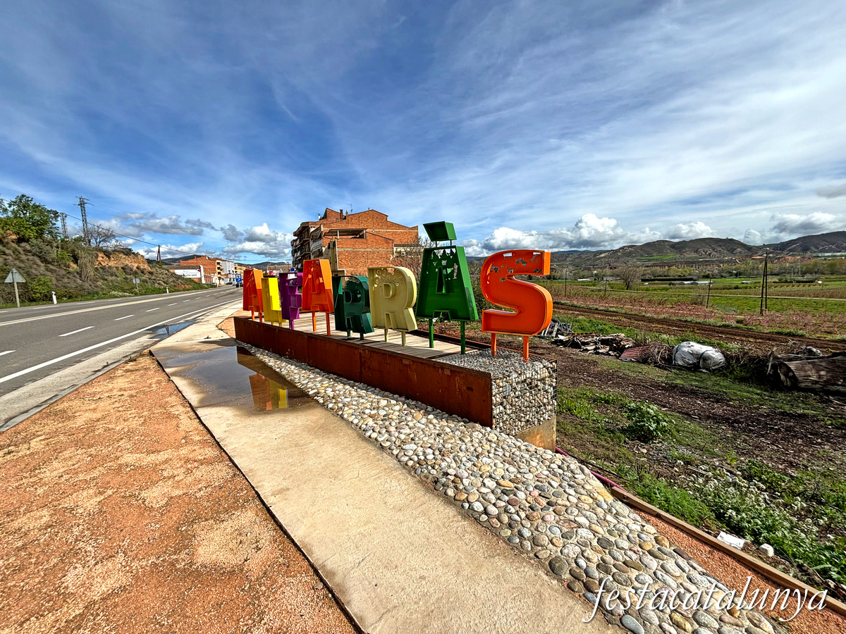 Alfarràs, cruïlla de camins