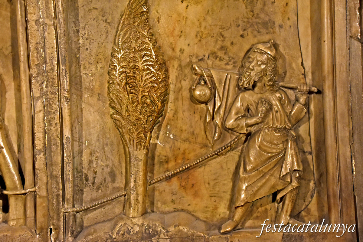 Sant Joan de les Abadesses - Retaule de Santa Maria la Blanca de l'església del monestir