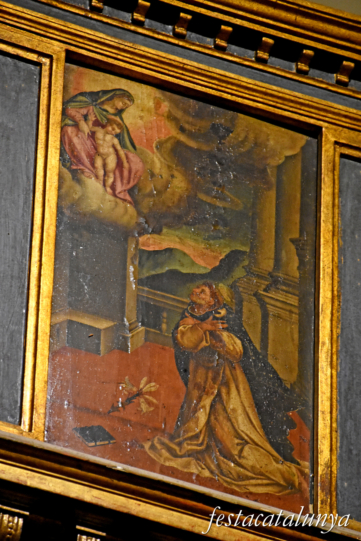 Sant Andreu de Llavaneres - Església Parroquial - Retaule del Roser 