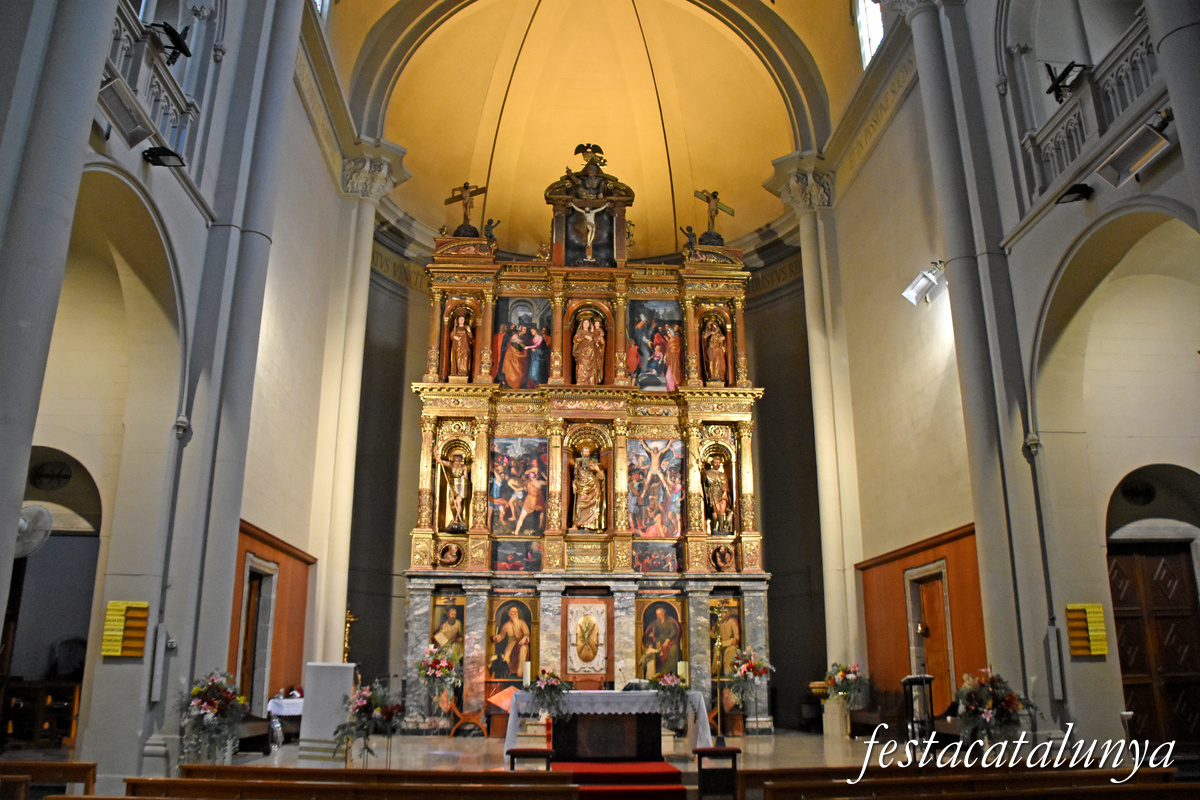Sant Andreu de Llavaneres - Església Parroquial - Retaule Major