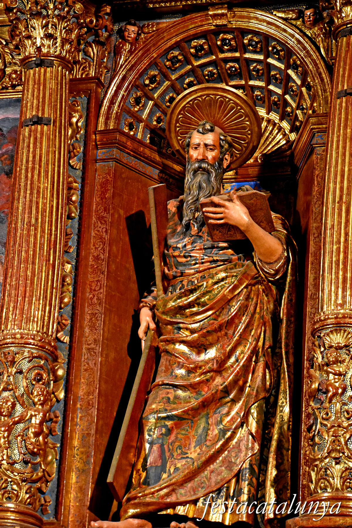 Sant Andreu de Llavaneres - Església Parroquial - Retaule Major