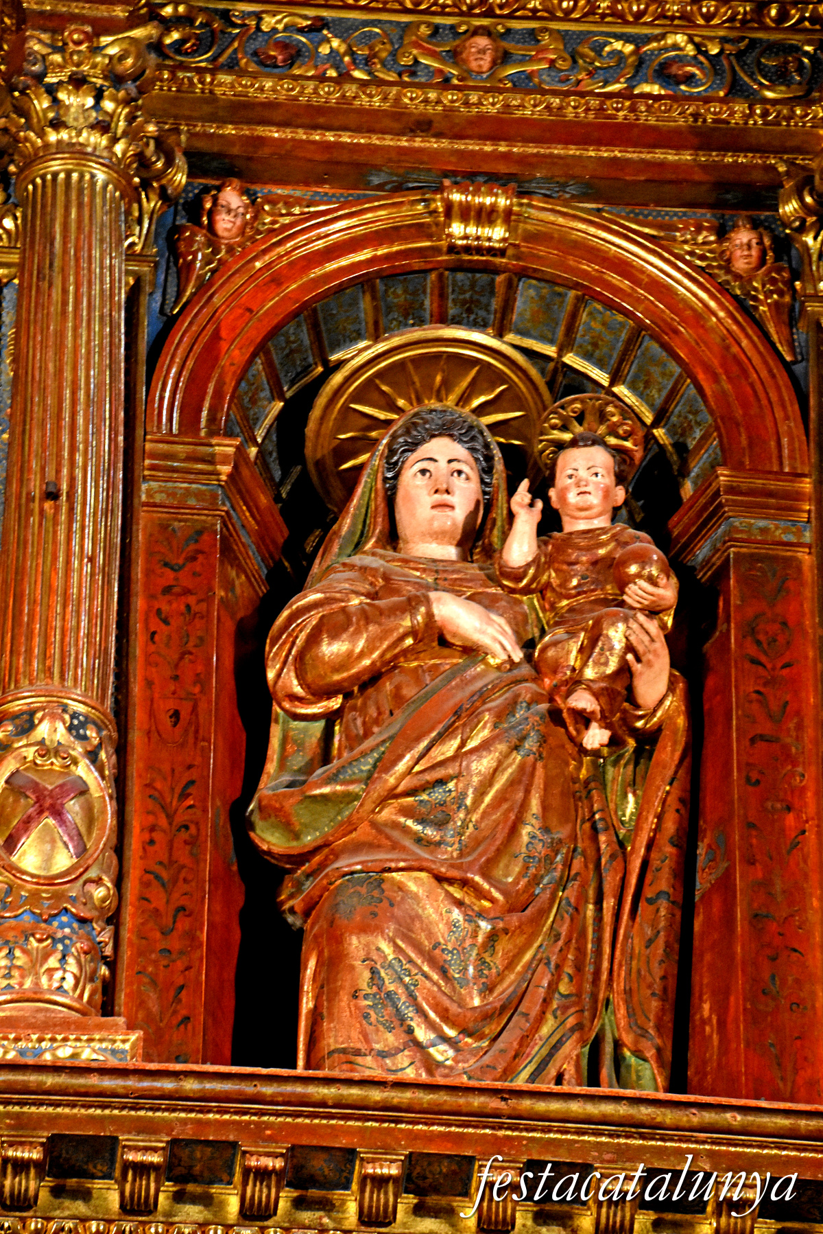 Sant Andreu de Llavaneres - Església Parroquial - Retaule Major