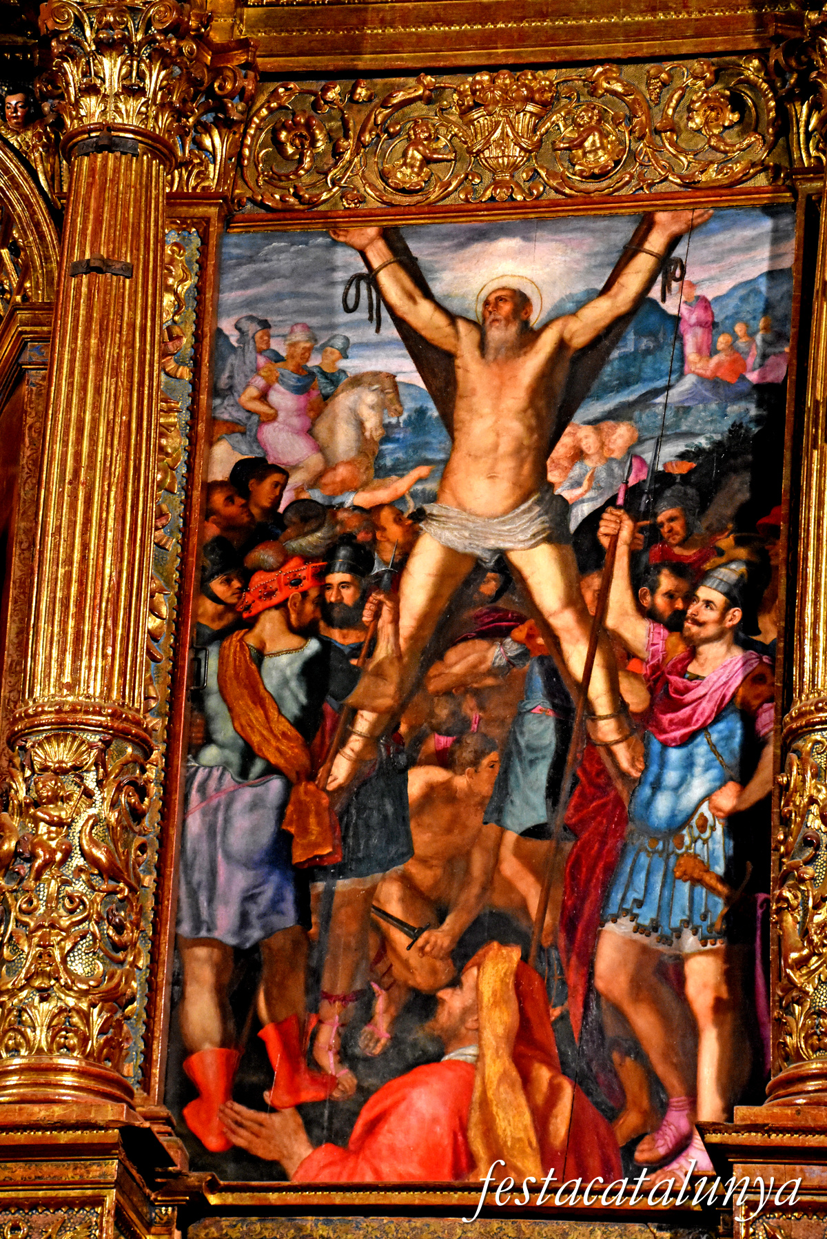 Sant Andreu de Llavaneres - Església Parroquial - Retaule Major