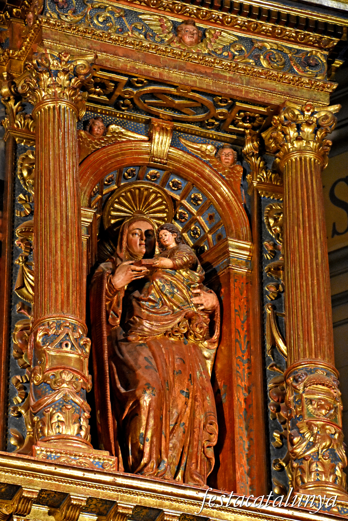 Sant Andreu de Llavaneres - Església Parroquial - Retaule Major
