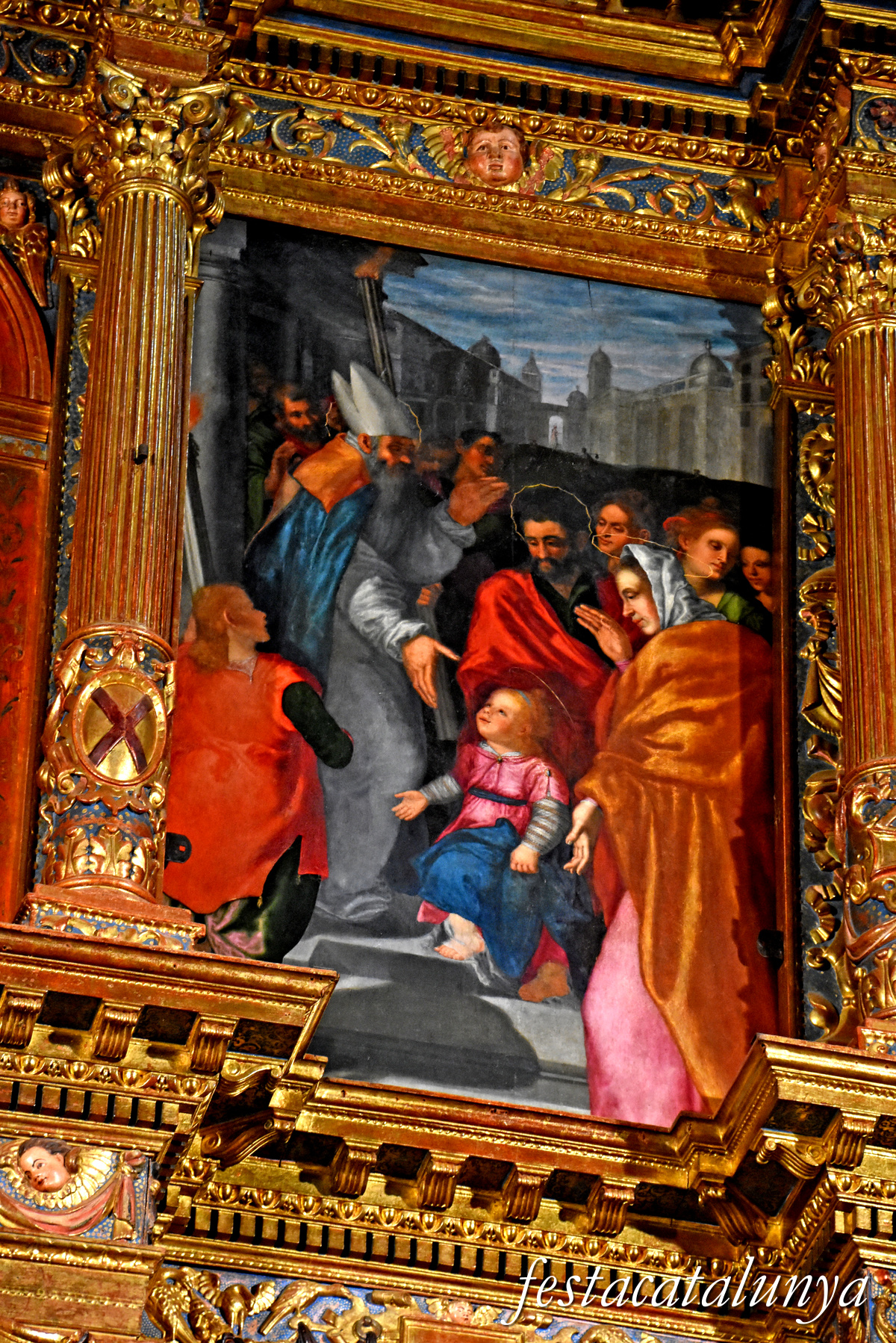 Sant Andreu de Llavaneres - Església Parroquial - Retaule Major