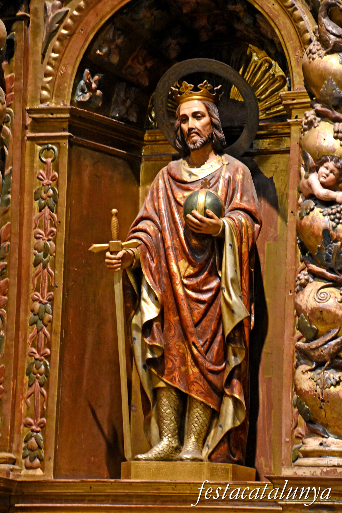 Sant Andreu de Llavaneres - Església Parroquial - Retaule de Sant Antoni