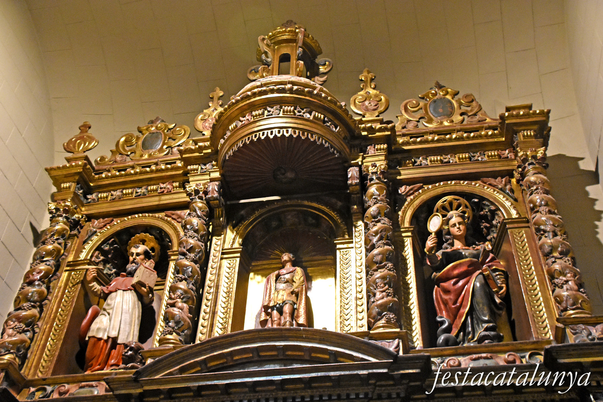 Sant Andreu de Llavaneres - Església Parroquial - Retaule de Sant Antoni 
