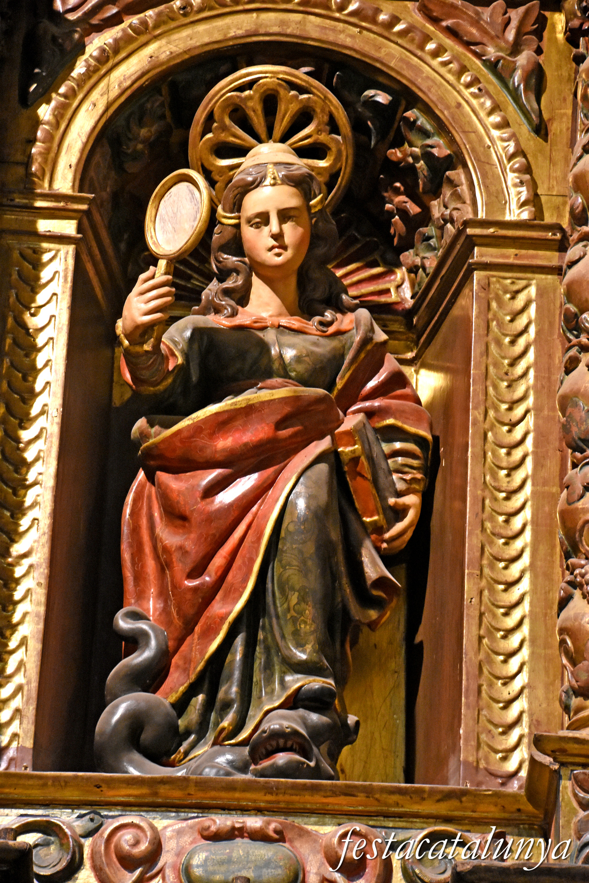 Sant Andreu de Llavaneres - Església Parroquial - Retaule de Sant Antoni
