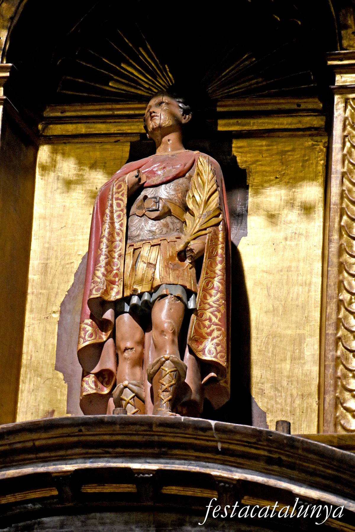 Sant Andreu de Llavaneres - Església Parroquial - Retaule de Sant Antoni 