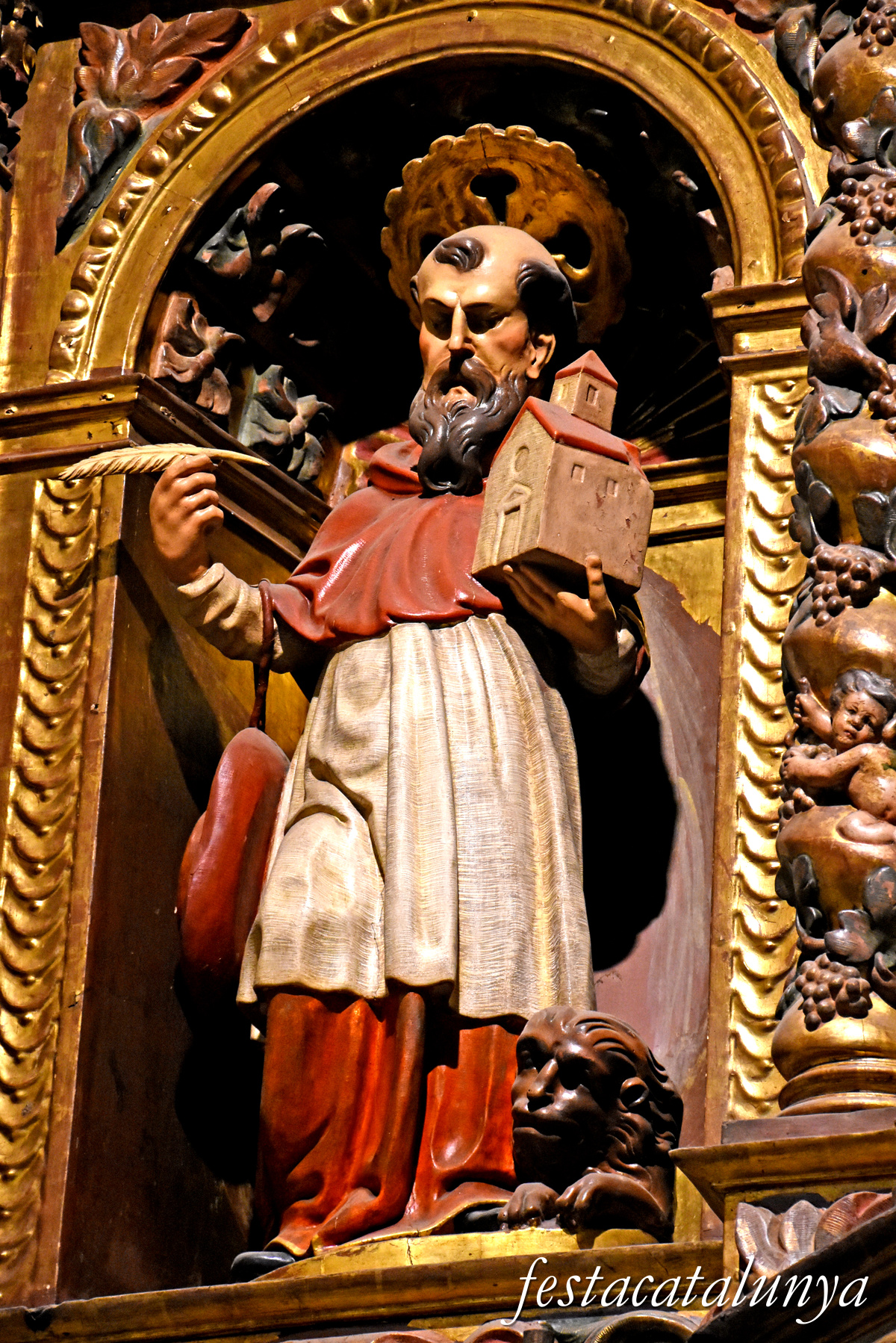 Sant Andreu de Llavaneres - Església Parroquial - Retaule de Sant Antoni 