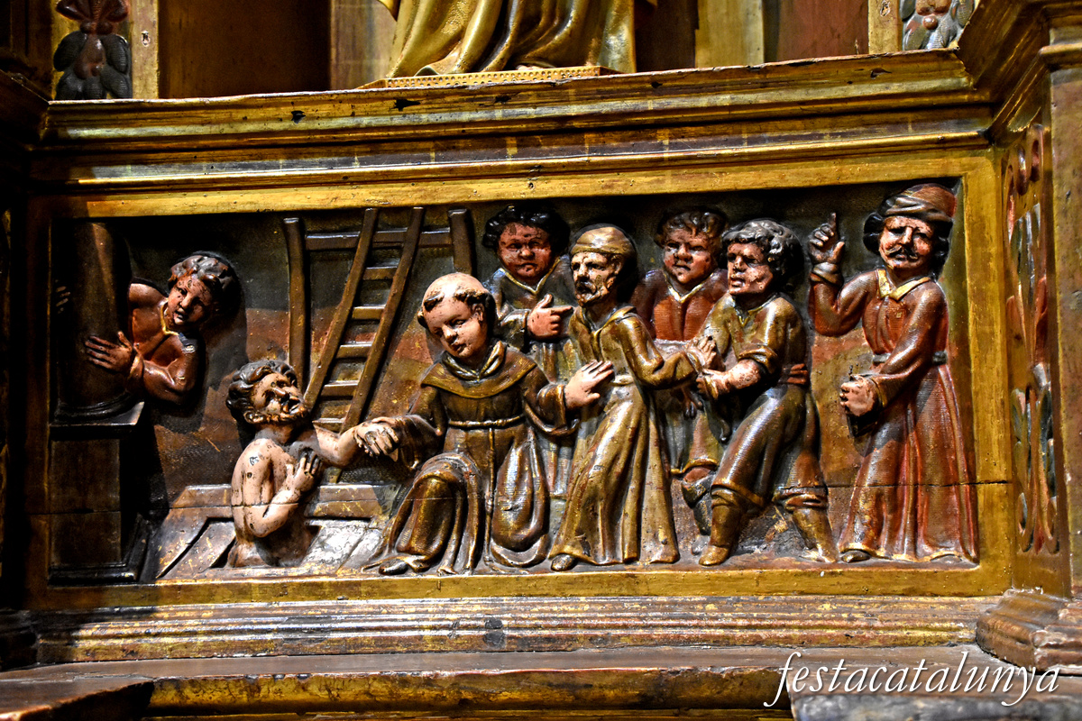 Sant Andreu de Llavaneres - Església Parroquial - Retaule de Sant Antoni