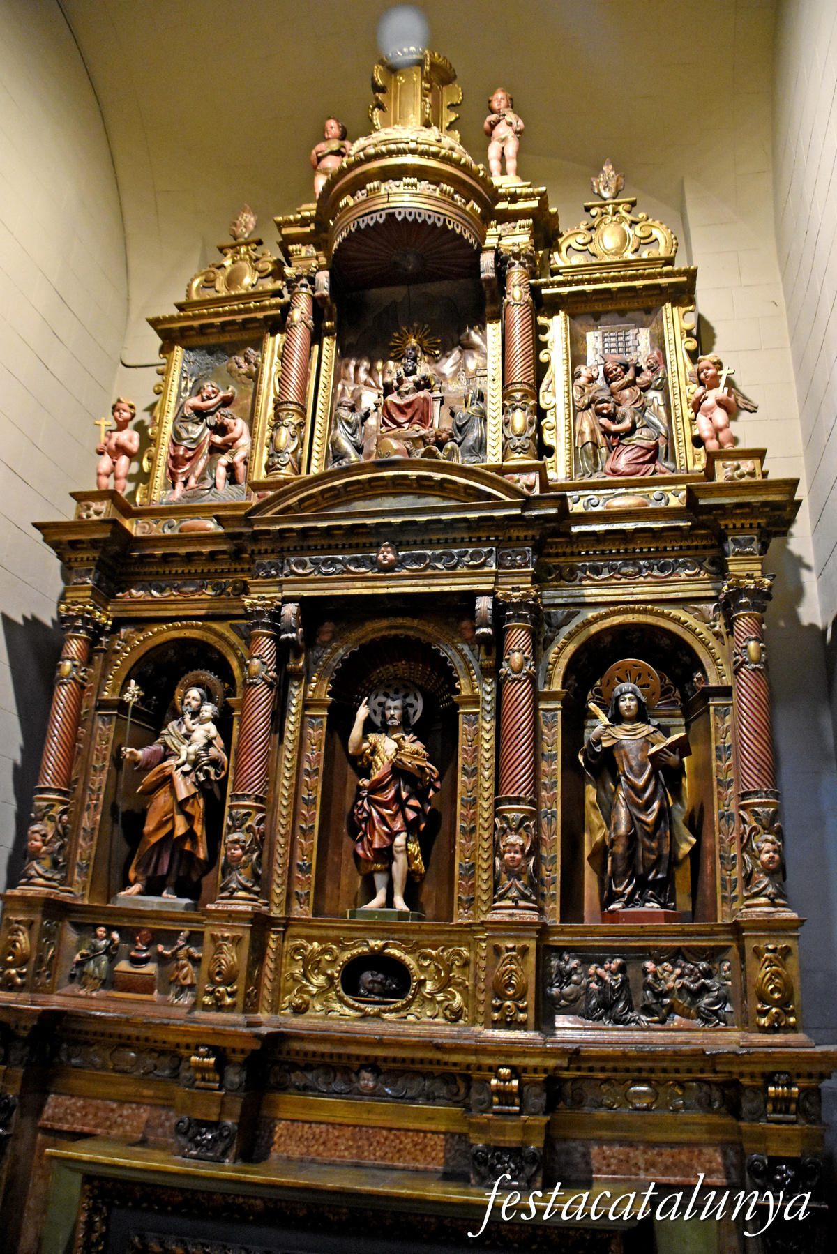 Sant Andreu de Llavaneres - Església Parroquial - Retaule de Sant Joan