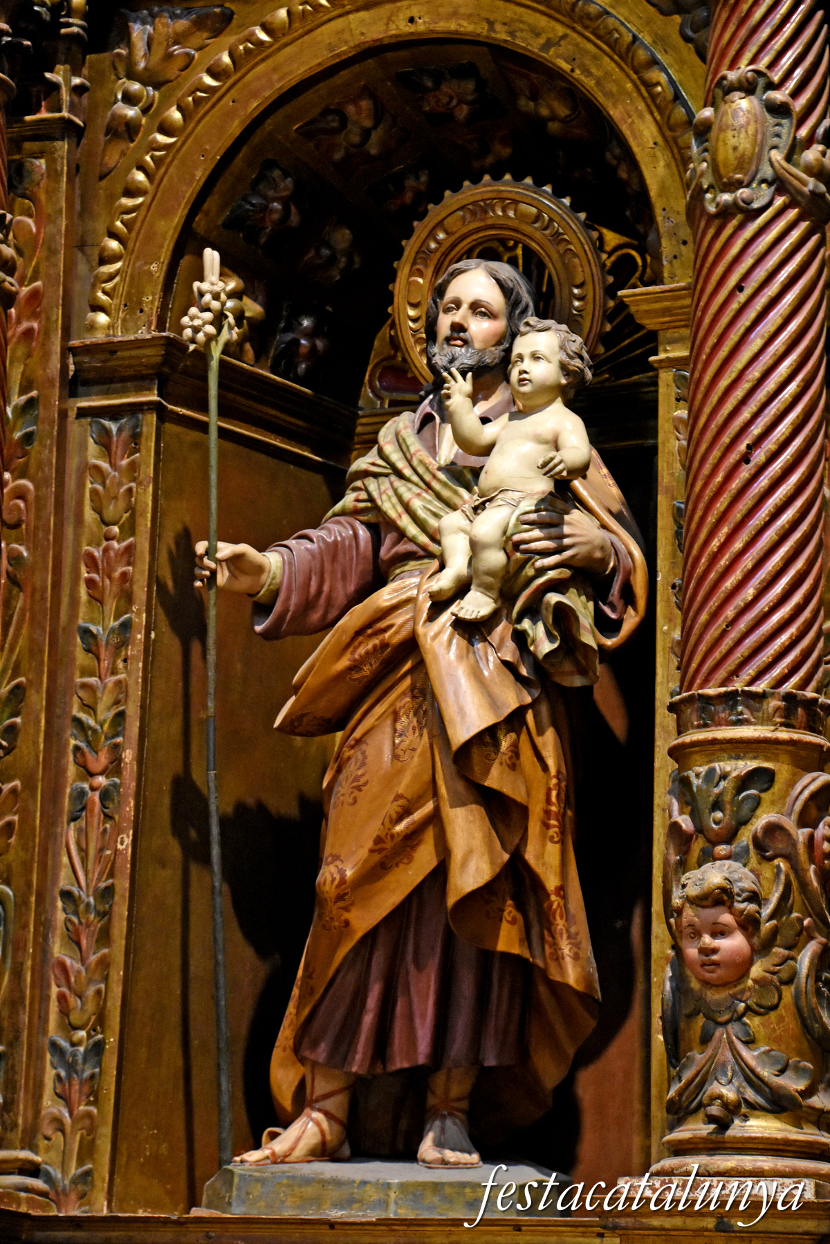Sant Andreu de Llavaneres - Església Parroquial - Retaule de Sant Joan 