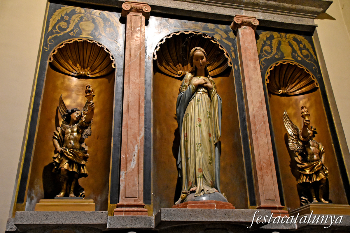 Sant Andreu de Llavaneres - Església Parroquial - Retaule de la Immaculada 