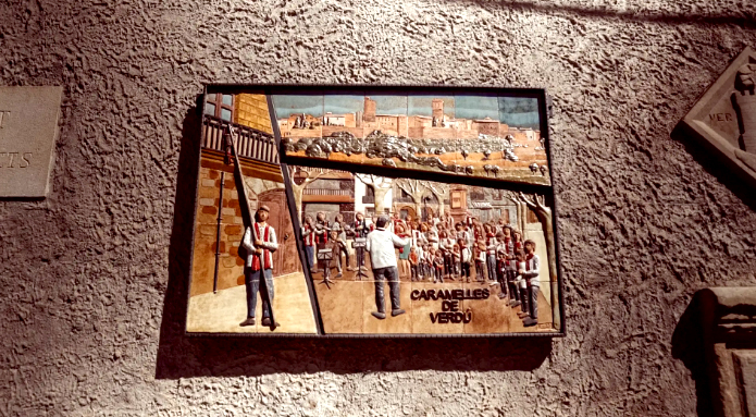 Verdú - Ruta dels Murals Ceràmics (Foto: rutadelsmuralsceramicsdeverdu.cat) 