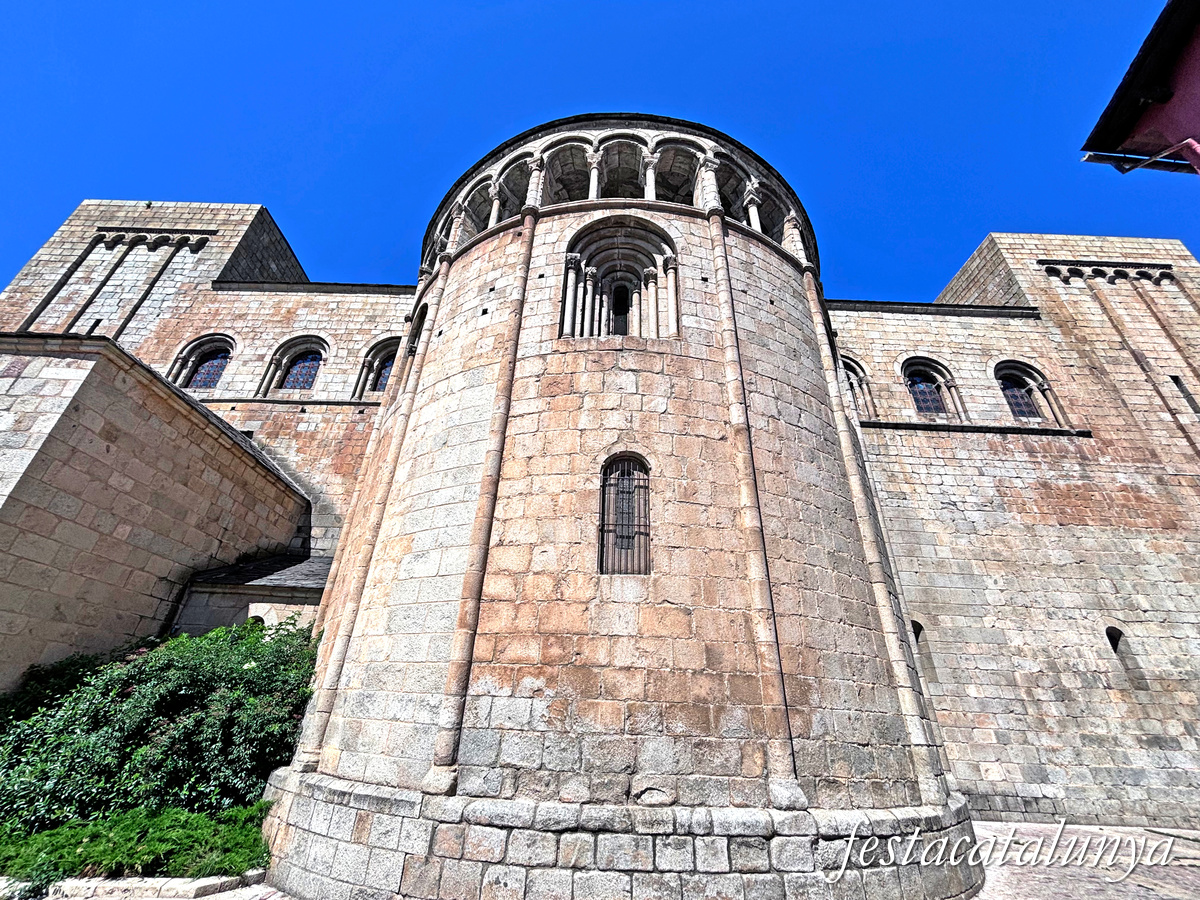La Seu d'Urgell - Capçalera de la catedral de Santa Maria