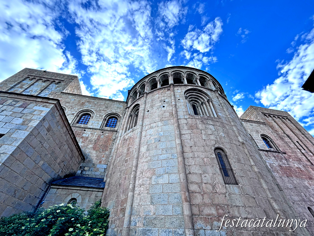 La Seu d'Urgell - Capçalera de la catedral de Santa Maria