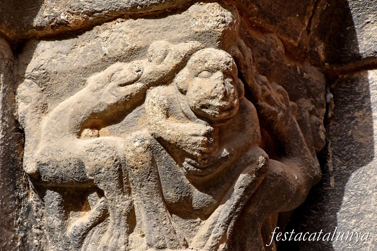 La Seu d'Urgell - Façana de ponent de la catedral de Santa Maria 