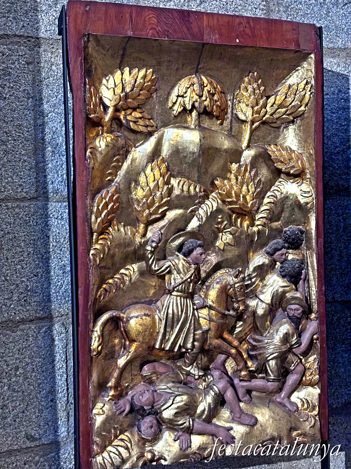 La Seu d'Urgell - Retaule de Sant Ermengol de la catedral de Santa Maria