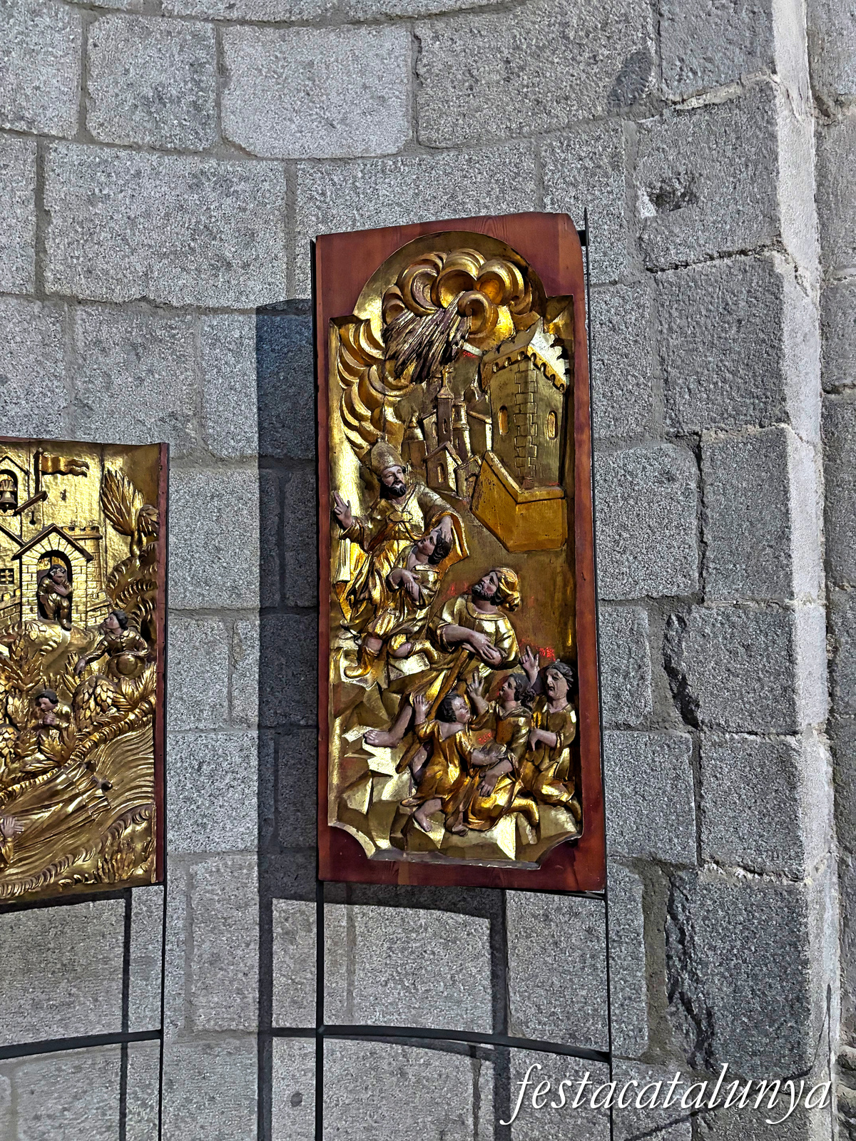 La Seu d'Urgell - Retaule de Sant Ermengol de la catedral de Santa Maria 