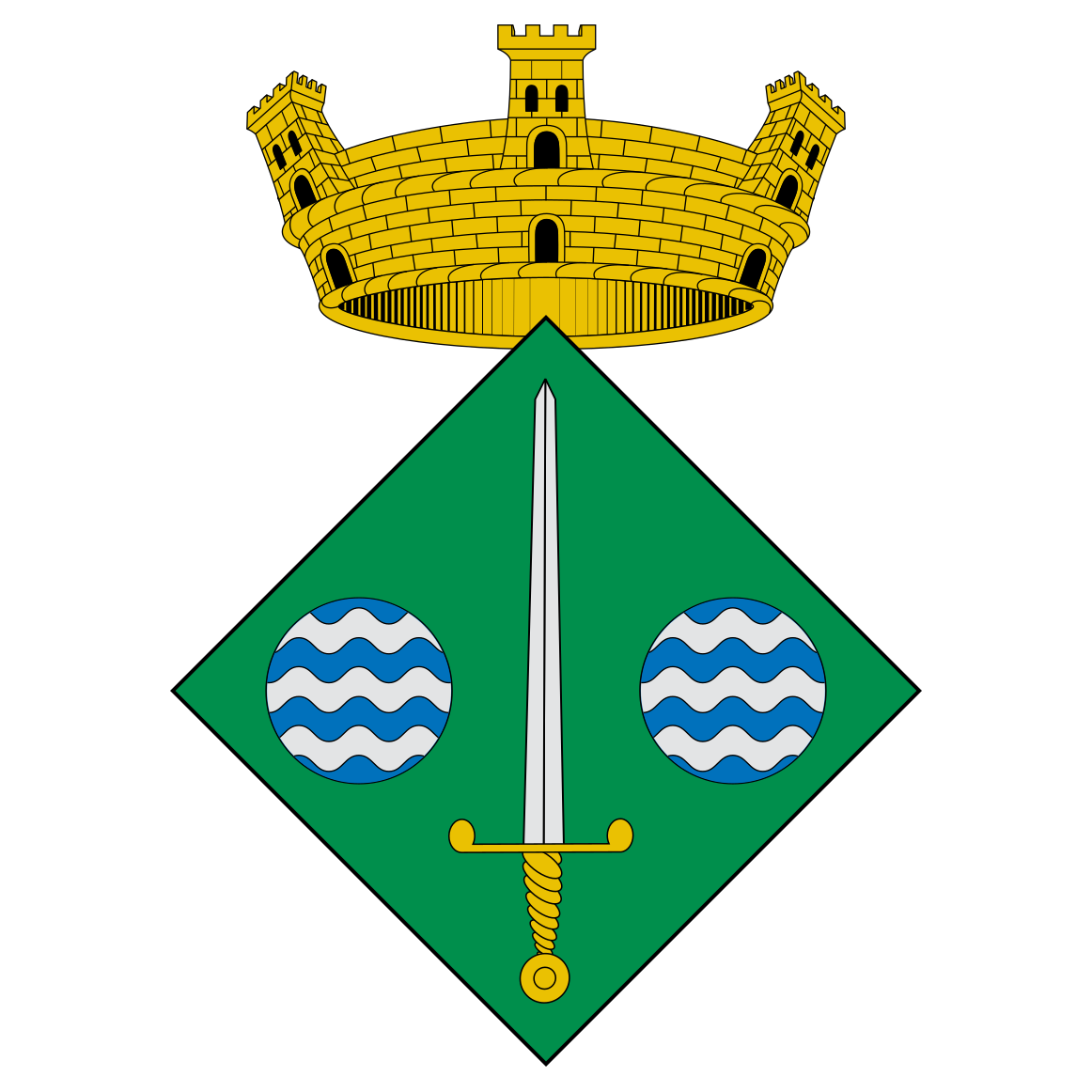 Fontanilles - escut