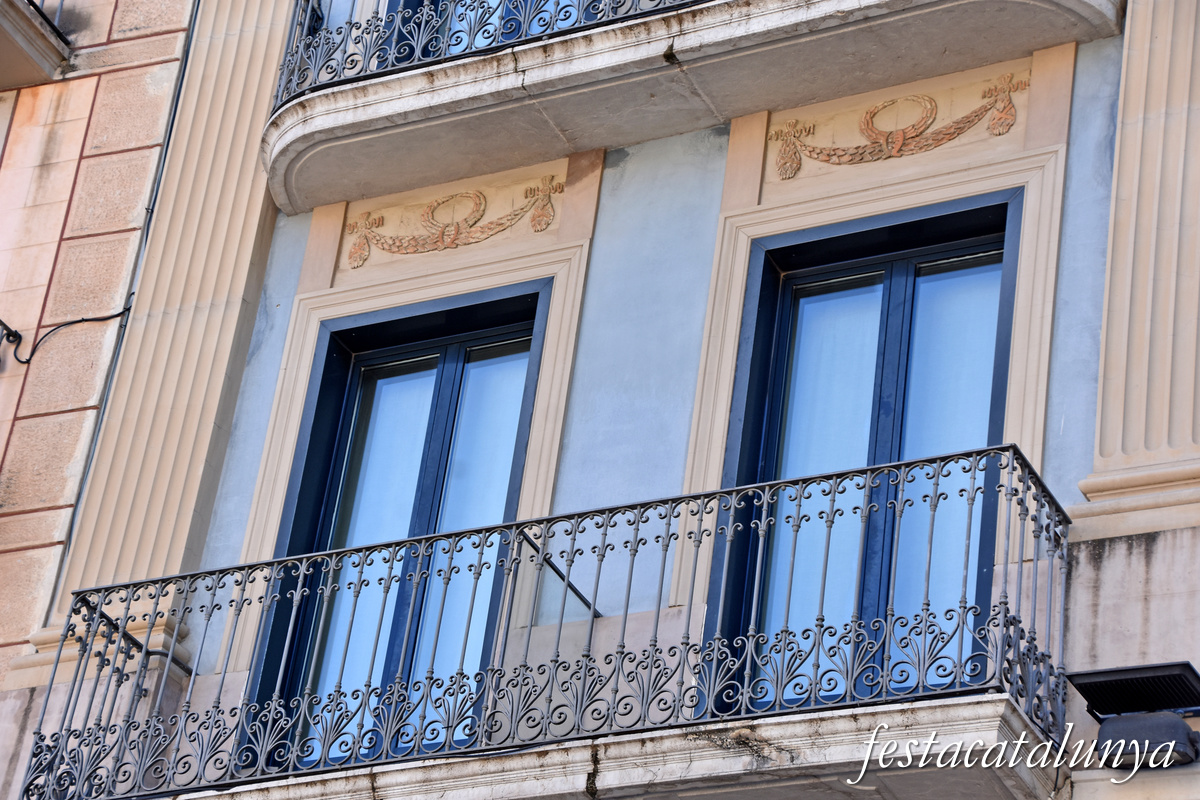 H.- Casa Joanama, actual Hotel Rambla de Figueres