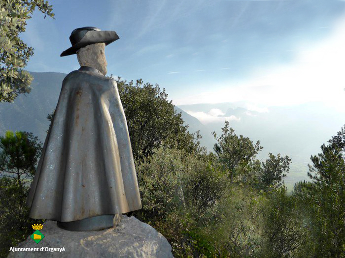 Organyà - Monument a Jacint Verdaguer a Santa Fe (Foto: Ajuntament)